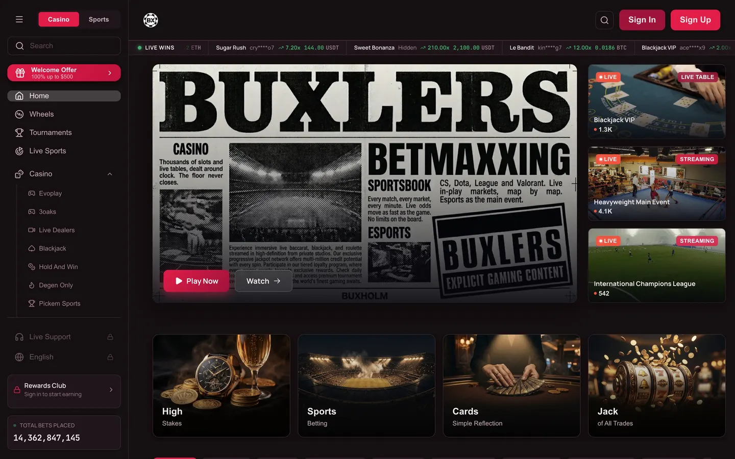 Buxholm rendered in the Ruby theme